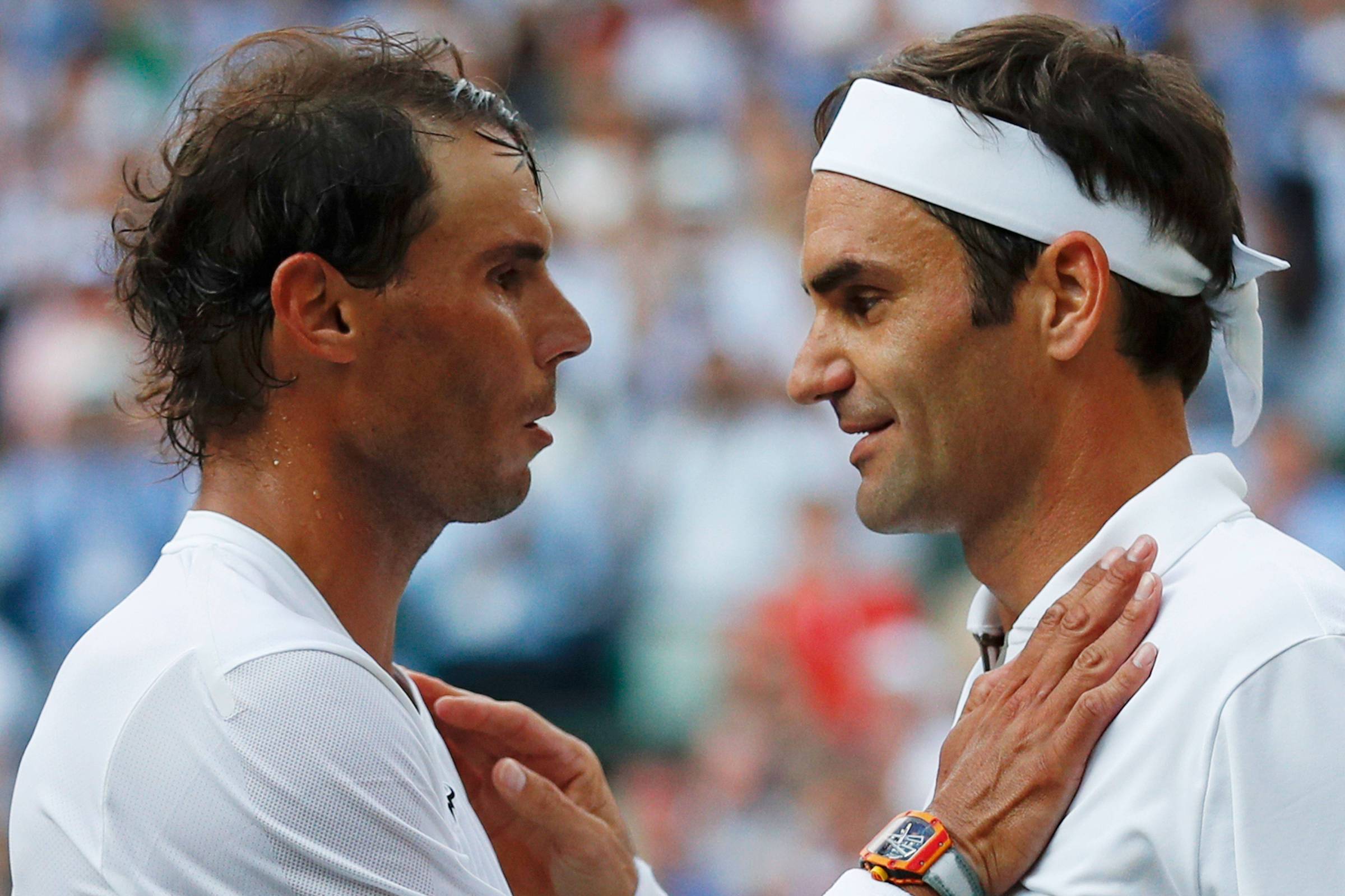 Capítulos da rivalidade entre Federer e Nadal 12/07/2019 Esporte