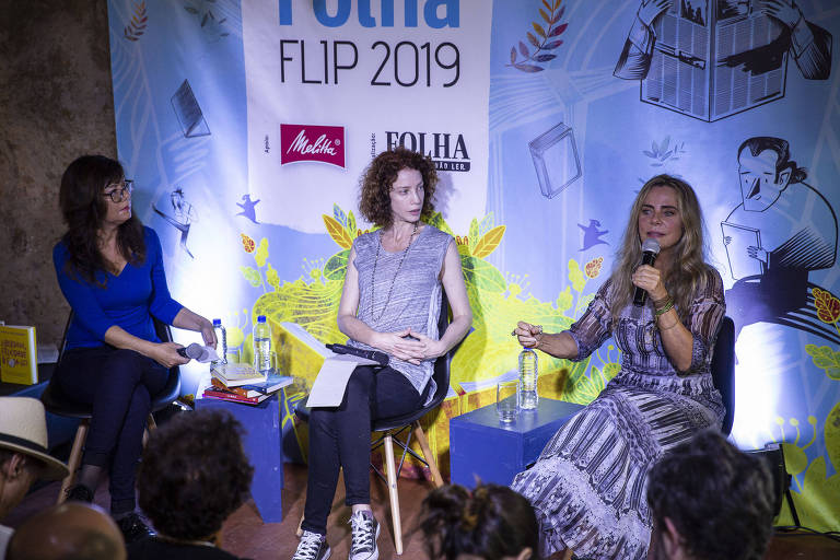 Mesa "Ser Feliz ou ter razão?" teve presença de Mirian Goldenberg, Bruna Lombardi e mediação de Teté Ribeiro