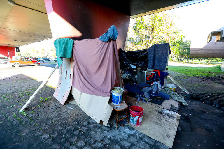 Moradores de rua de Porto Alegre