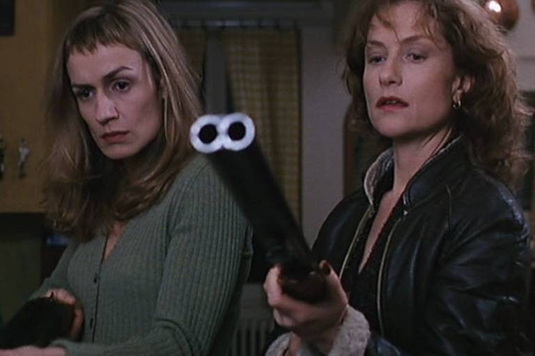 Sandrine Bonnaire e Isabelle Huppert em "Mulheres Diabólicas" (1995)