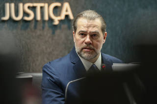 Presidente do STF, ministro Dias Toffoli, durante abertura de audiência pública no CNJ