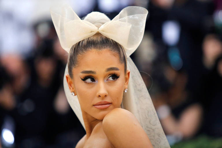 Cantora Ariana Grande no Met Gala 2019
