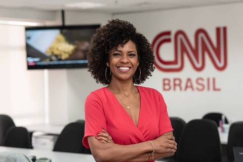 Luciana Barreto é uma das novas apresentadoras da CNN Brasil