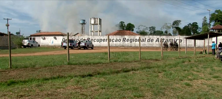 Prédio do Centro de Recuperação Regional de Altamira, no sudoeste do Pará