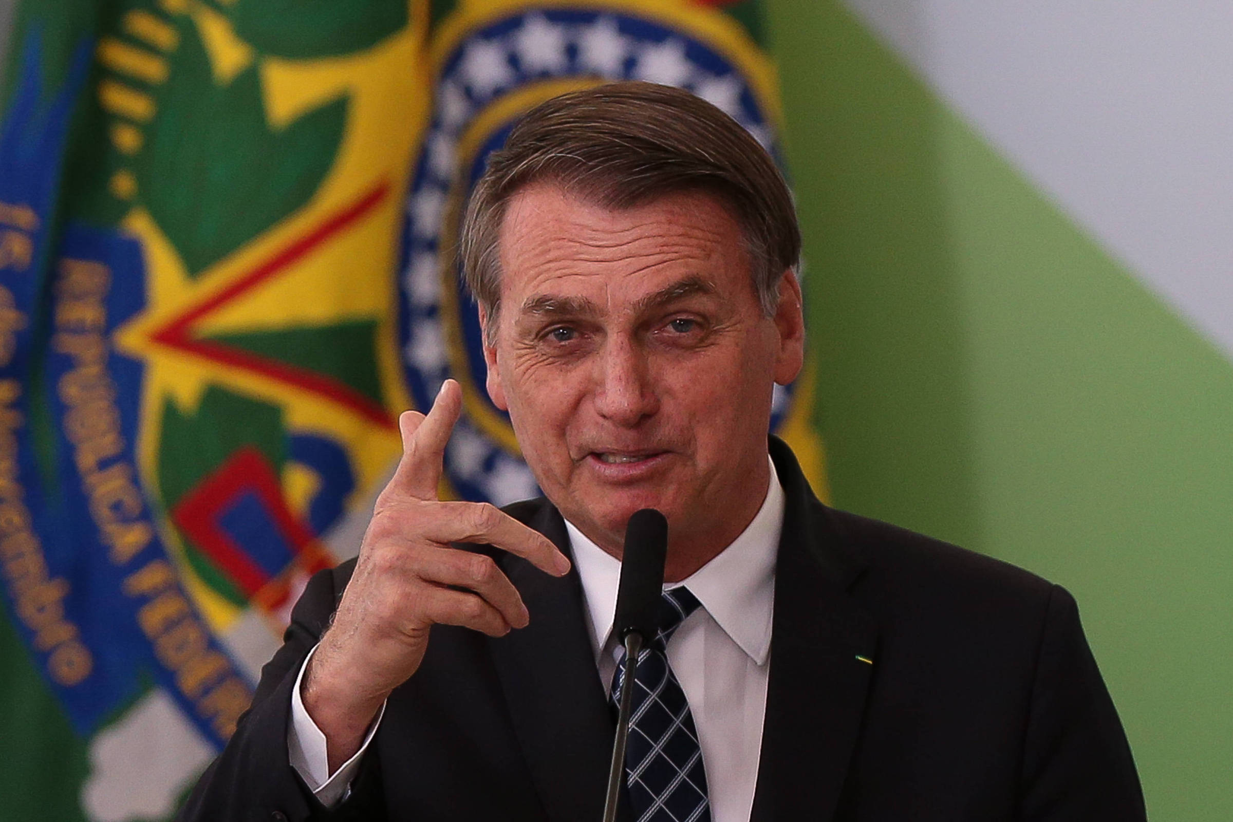 Não publicar balanço em jornal combate desmatamento, diz Bolsonaro