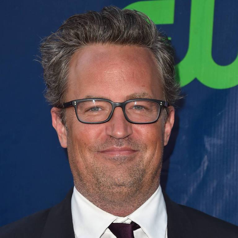 O ator Matthew Perry na CBS' Summer TCA Party