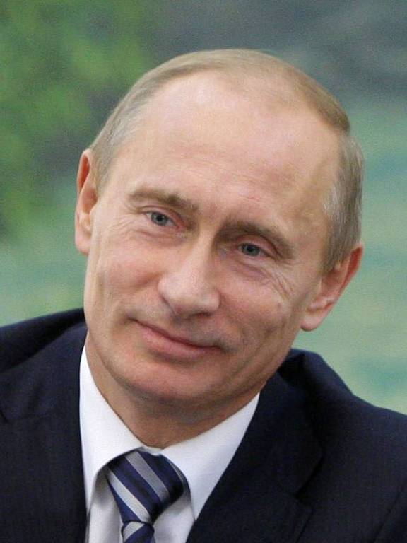 Putin em Pequim em outubro de 2009