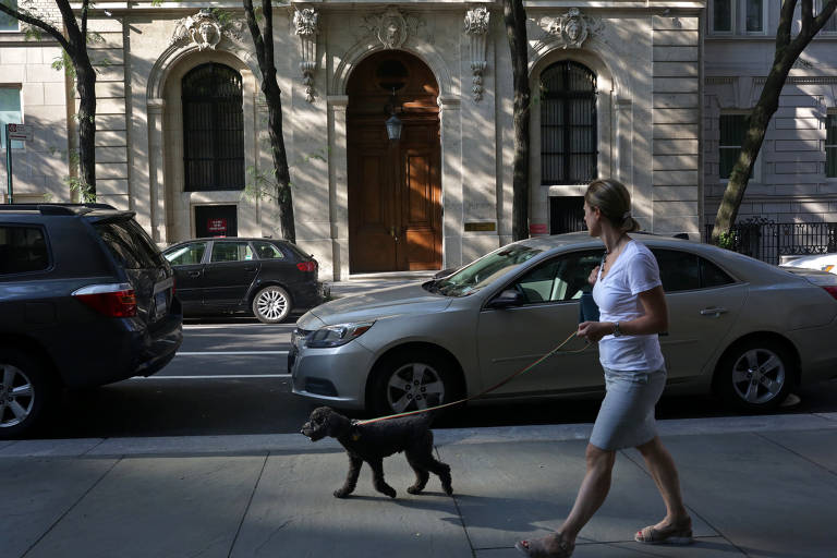 Casa de Jeffrey Epstein, em Manhattan