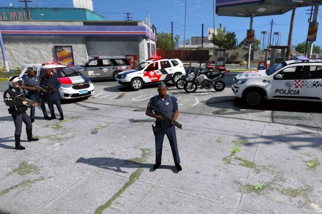 Como ser um policial no gta sa sem mod 