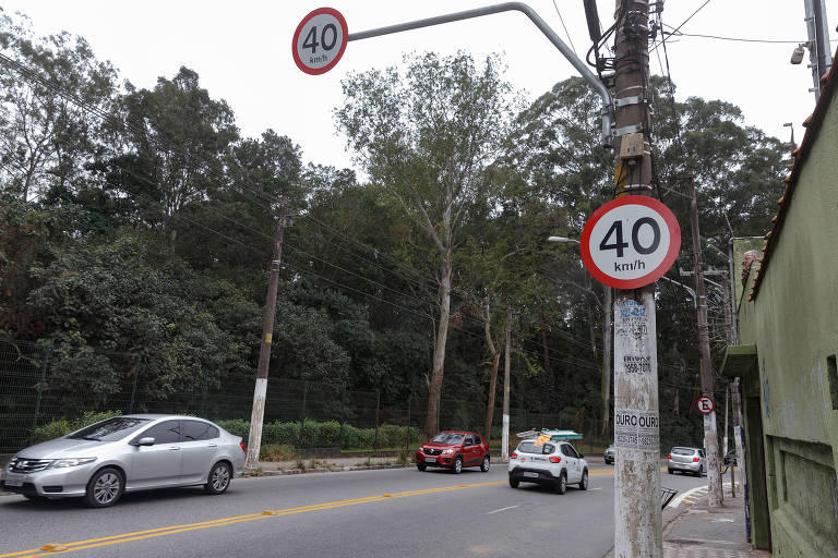 Limite de velocidade na av. Santa Inês cai para 40 km/h