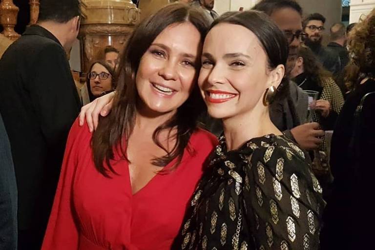 Débora Falabella e Adriana Esteves no Grande Prêmio do cinema Brasileiro