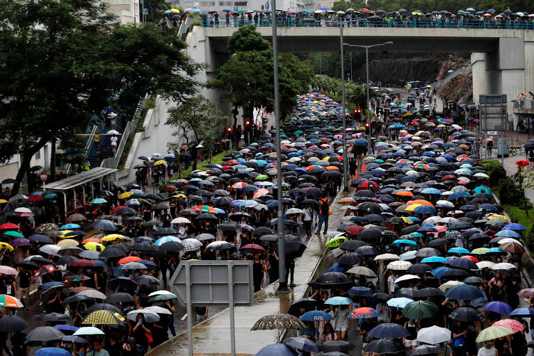 Protestos em Hong Kong em 17 de agosto