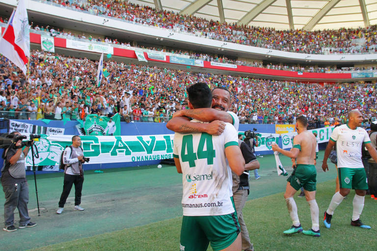 Manaus FC lucra R$ 738 mil com recorde de público na Arena da