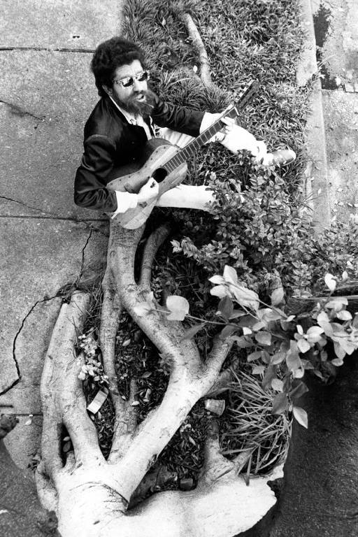 O cantor e compositor Raul Seixas