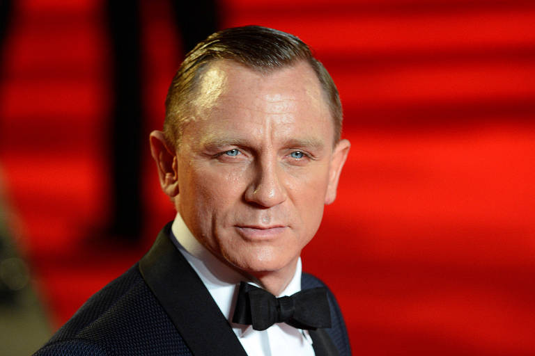 Daniel Craig durante evento em Londres