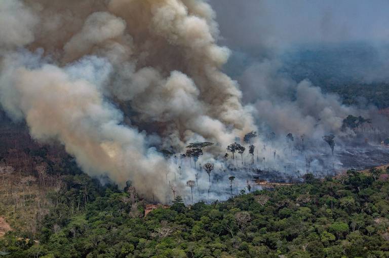 Fogo na Amazônia