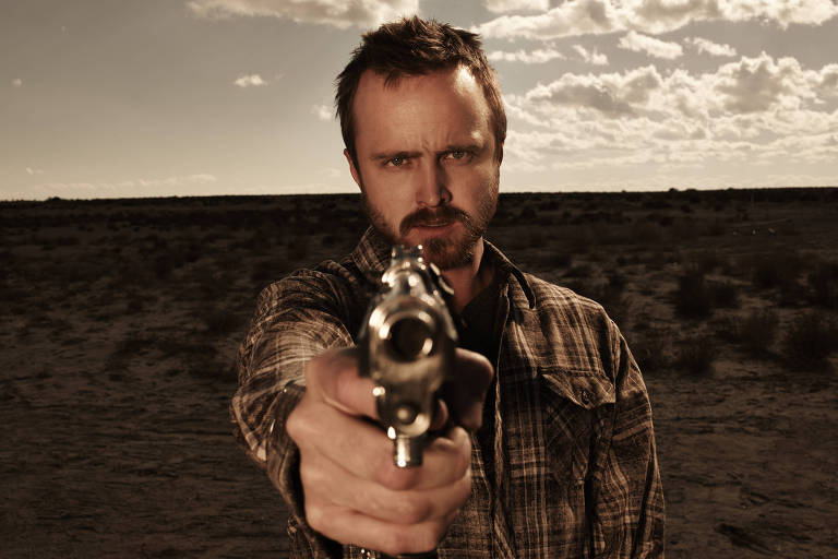 Jesse Pinkman (Aaron Paul) em cena de Breaking Bad