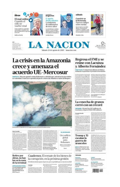 Amazônia no La Nación