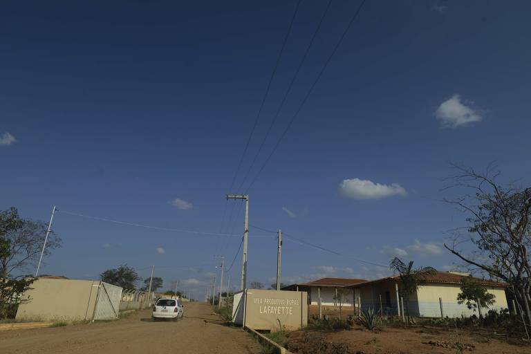 Entrada da Vila Lafayete, que espera abastecimento