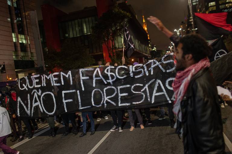 23 de agosto - Manifestantes das capitais São Paulo, Rio de Janeiro, Brasília e Curitíba vão às ruas em defesa da Amazônia e do meio ambiente