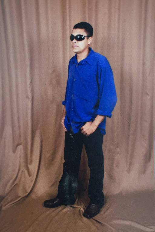 Adélio Bispo de Oliveira em foto sem data guardada pela família dele, em Montes Claros (MG)