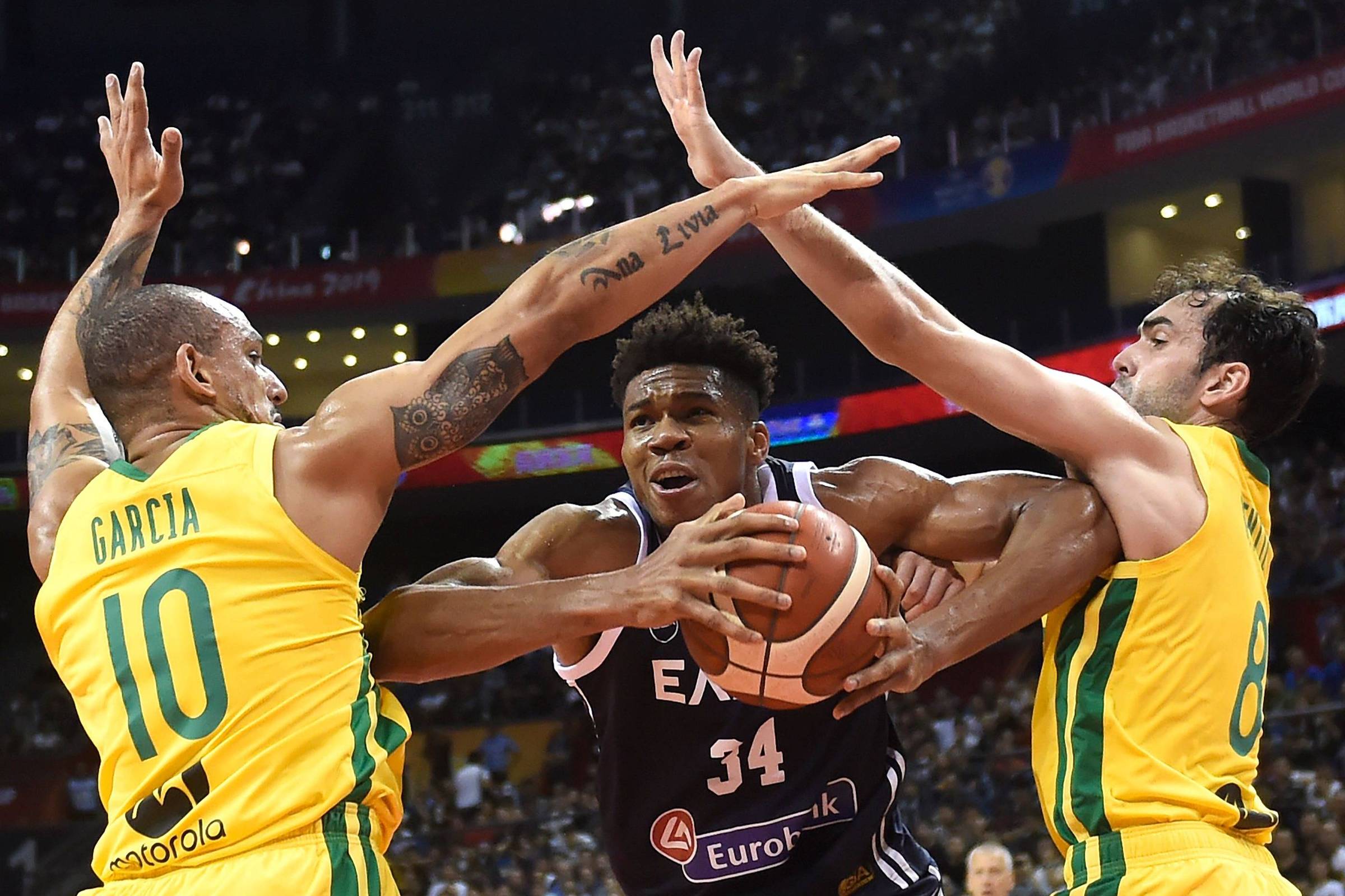 Melhores momentos Grécia x Nova Zelândia pela Copa do Mundo de Basquete  (83-74)