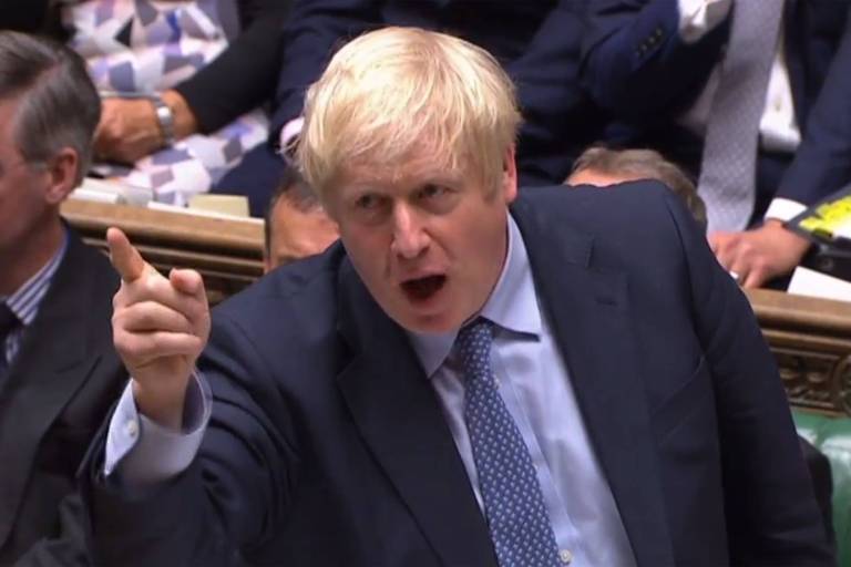 Boris Johnson defende nova eleição geral caso Parlamento proíba brexit sem acordo