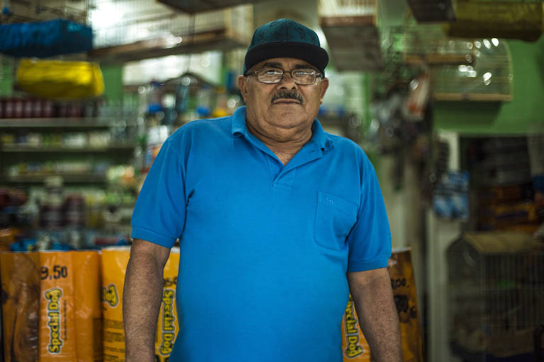 O comerciante Severino Santana Sobrinho, 70, construiu em seu terreno um andar para cada um dos filhos que casaram