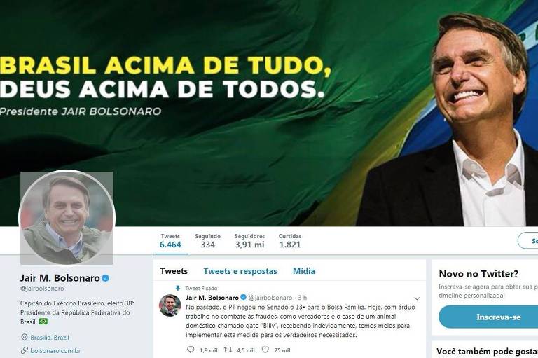 Twitter Bolsonaro