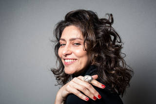 A atriz Maria Fernanda Cândido