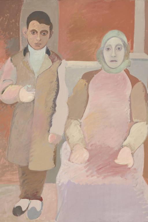 Arshile Gorky, 'The Artist and His Mother' (o artista e sua mãe)
