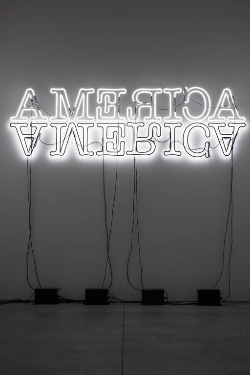 Glenn Ligon, 'Double America', 2012