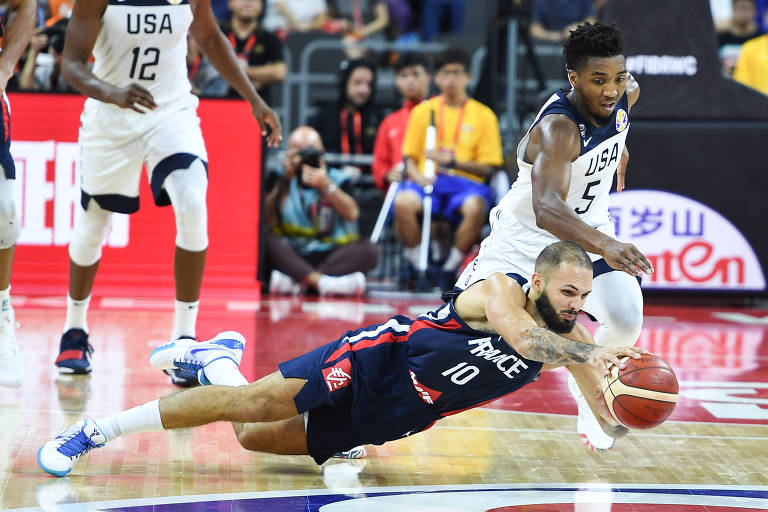 De volta à final, franceses tentam impedir quarto ouro consecutivo dos EUA  no basquete masculino