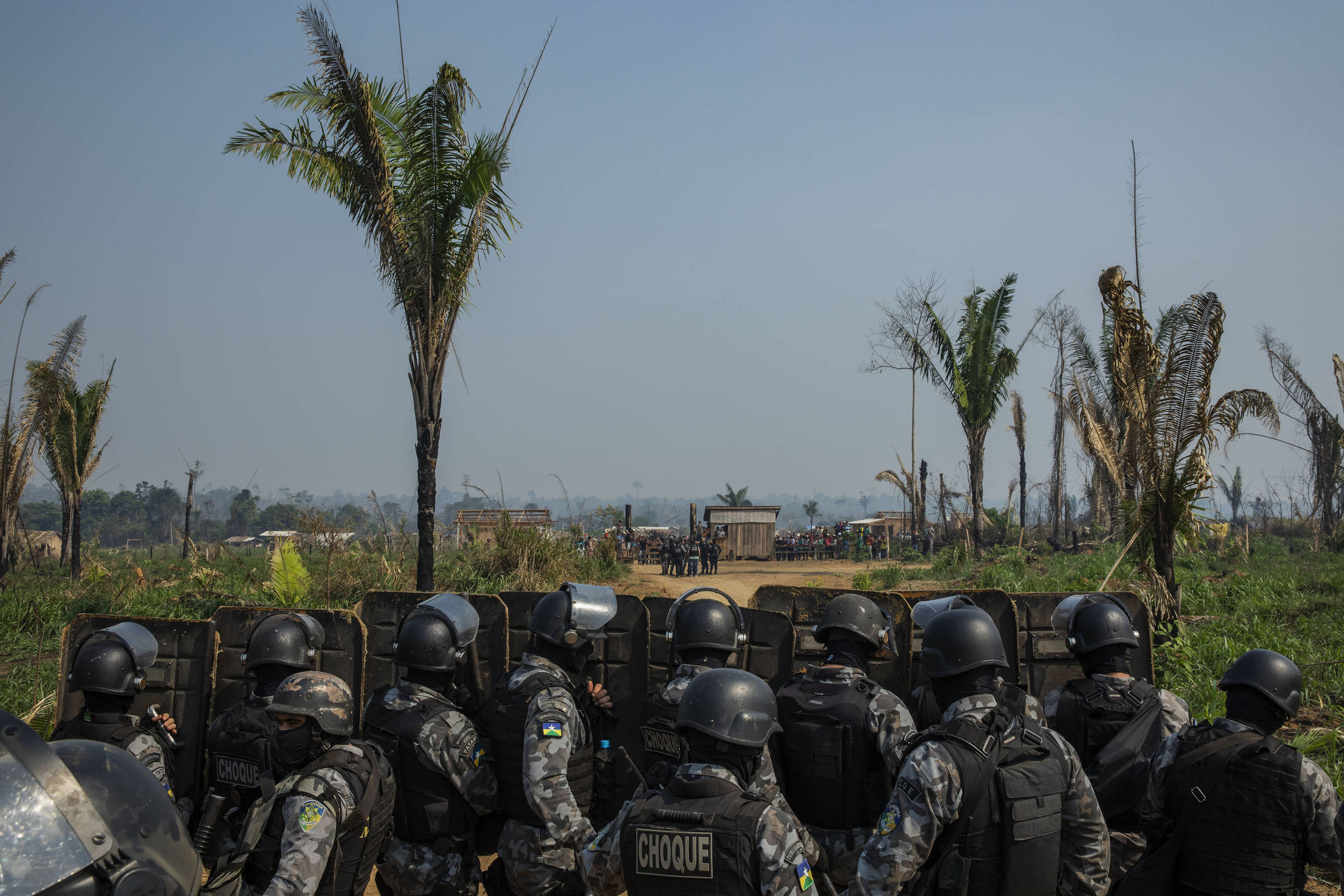 Megaoperação em Rondônia faz reintegração de posse em floresta nacional