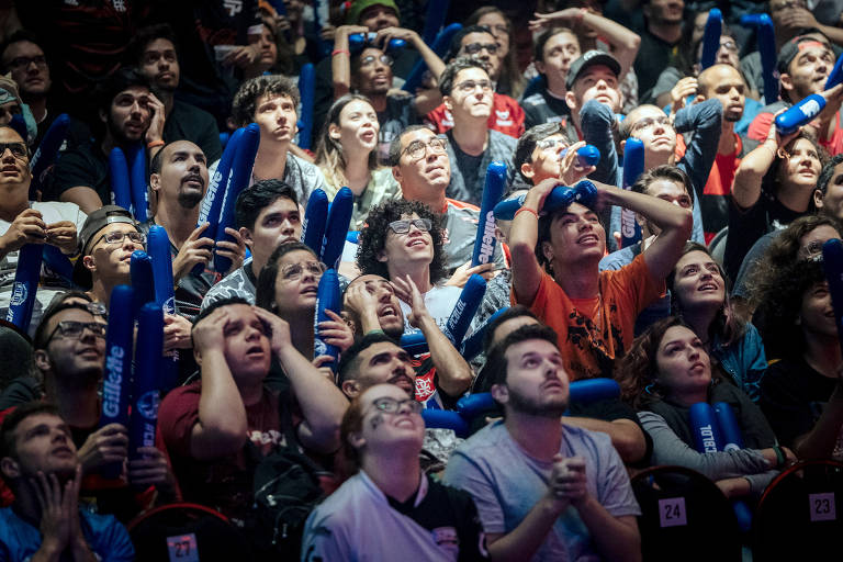 CBLoL - Campeonato Brasileiro de League of Legends 2019 no Rio - 07/09/2019  - F5 - Fotografia - Folha de S.Paulo