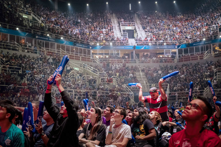 CBLoL - Campeonato Brasileiro de League of Legends 2019 no Rio - 07/09/2019  - F5 - Fotografia - Folha de S.Paulo