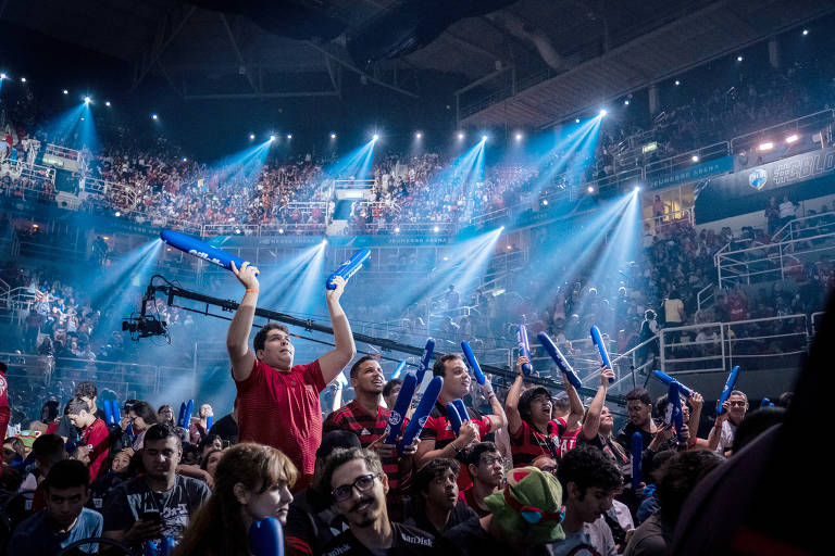 CBLoL - Campeonato Brasileiro de League of Legends 2019 no Rio - 07/09/2019  - F5 - Fotografia - Folha de S.Paulo