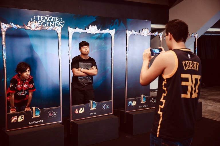 CBLoL - Campeonato Brasileiro de League of Legends 2019 no Rio - 07/09/2019  - F5 - Fotografia - Folha de S.Paulo