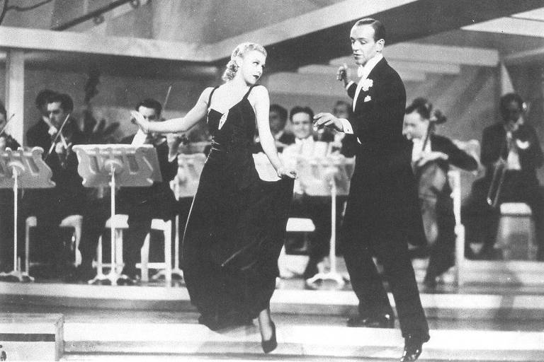 Ginger Rogers e Fred Astaire em cena de "Roberta", filme dirigido por William A. Seiter