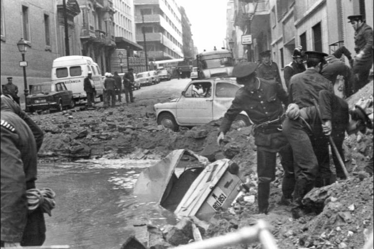 Ataque a bomba do ETA em 1973 matou o premiê Luis Carrero Blanco, em Madri