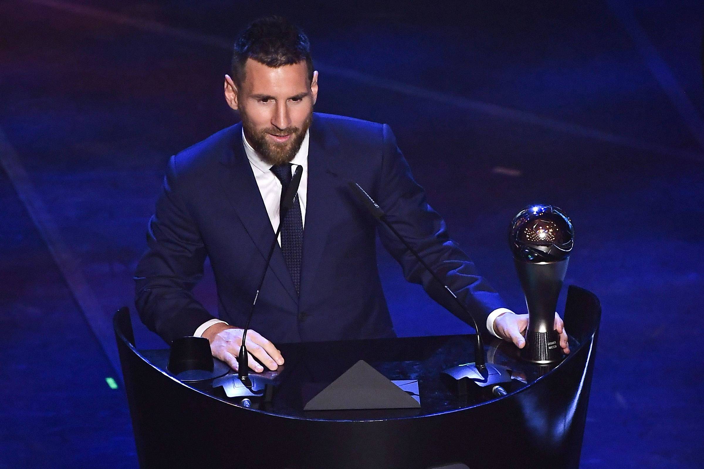 Fifa The Best: pela sexta vez, Messi é eleito melhor jogador do