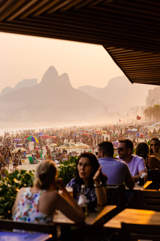 Comida de praia no Rio