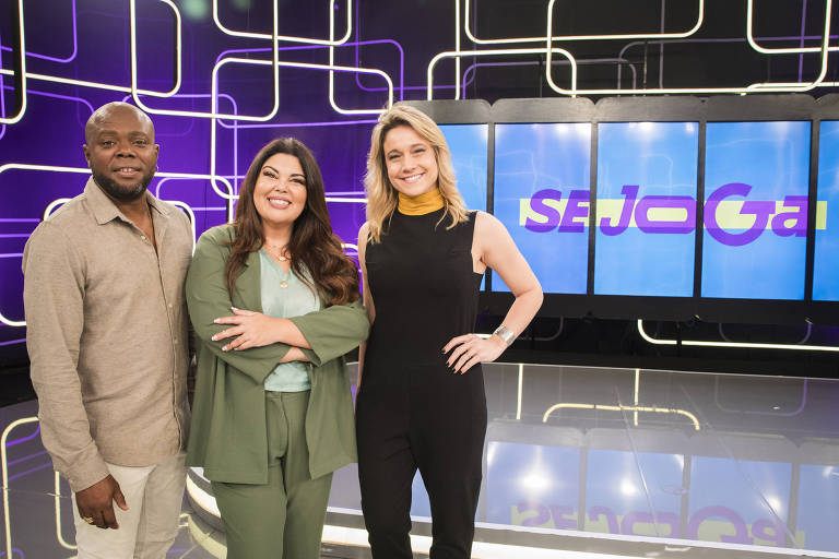 Se joga', programa comandado por Fernanda Gentil, Érico Brás e