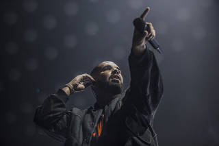 Drake performs in Austin, Texas.