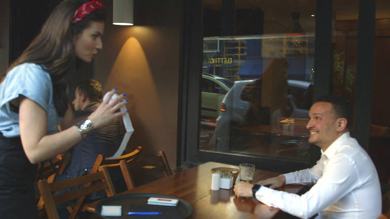 Nathalia Arcuri em ação no programa, que estreia dia 30 de setembro, na Band