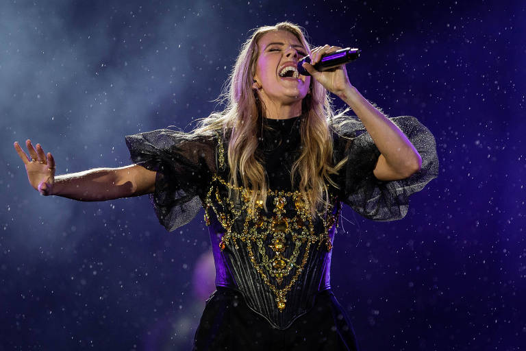 Ellie Goulding se apresenta no primeiro dia do Rock in Rio 2019