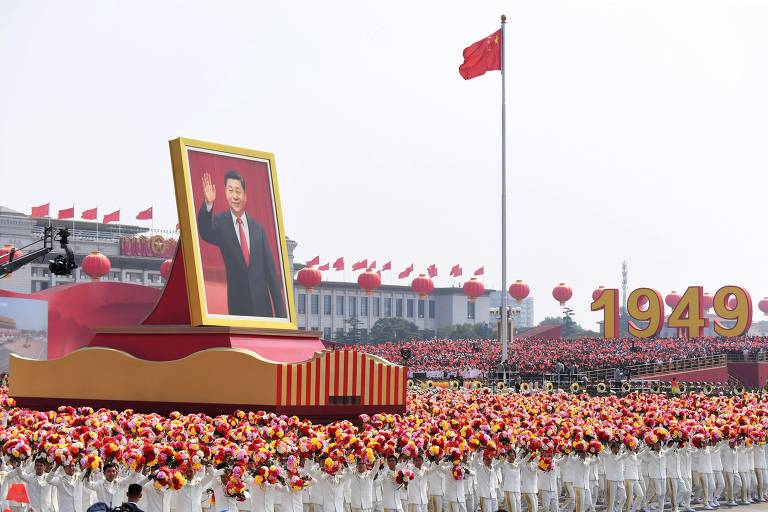 China celebra 70 anos da Revolução Comunista