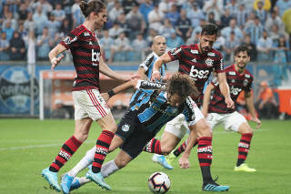 Copa Libertadores - Semi Final - First Leg - Gremio v Flamengo