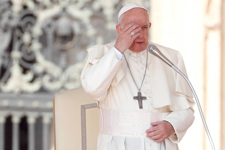 Papa Francisco na quarta-feira (2) 