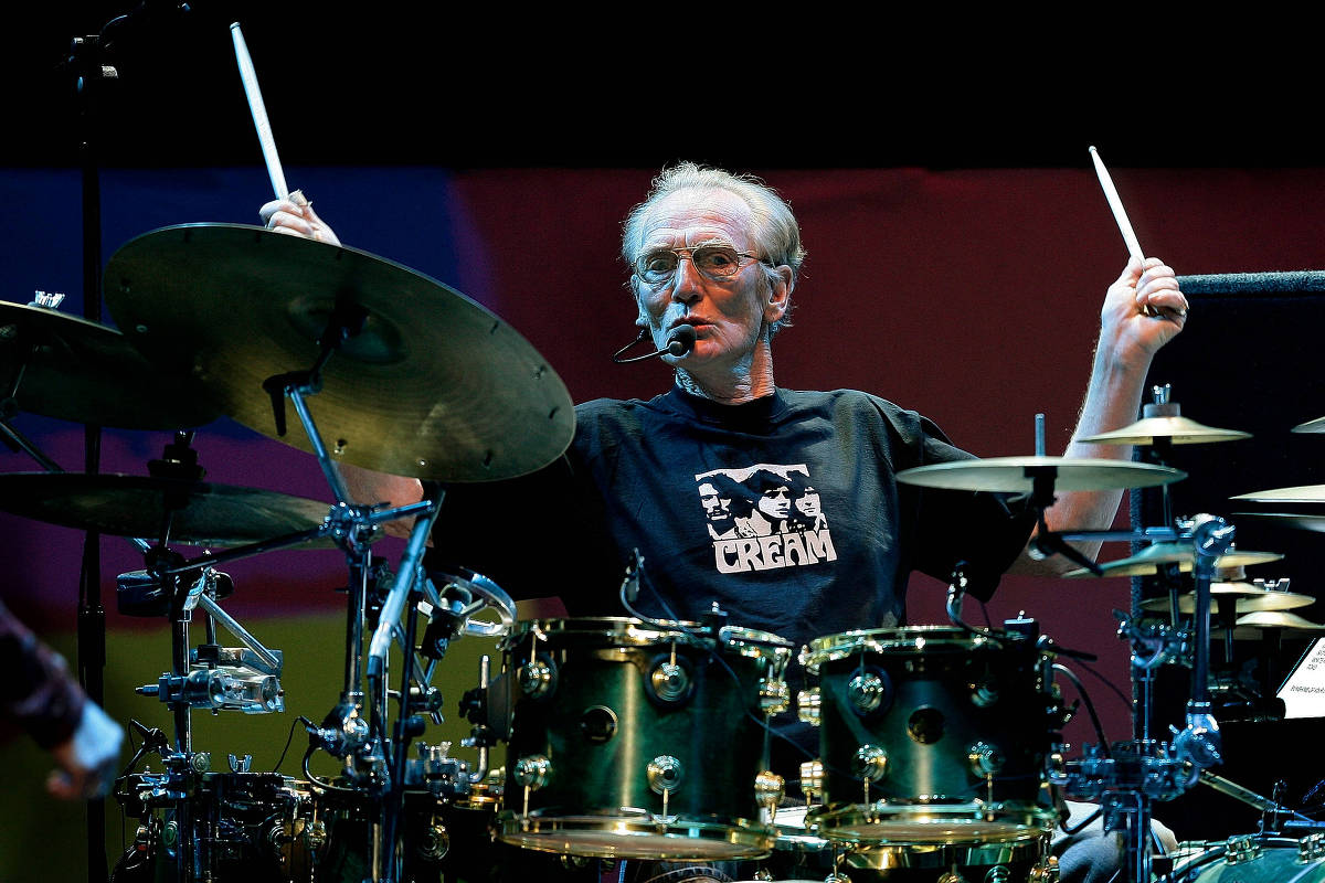 Ginger Baker, baterista da banda Cream, de Eric Clapton, morre aos 80